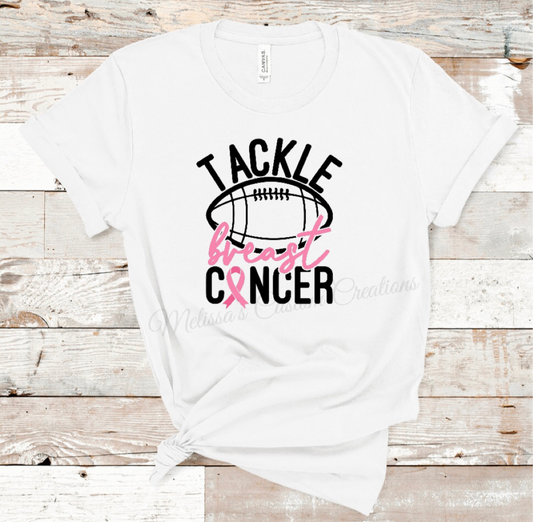 "Tackle Breast Cancer" T-Shirt