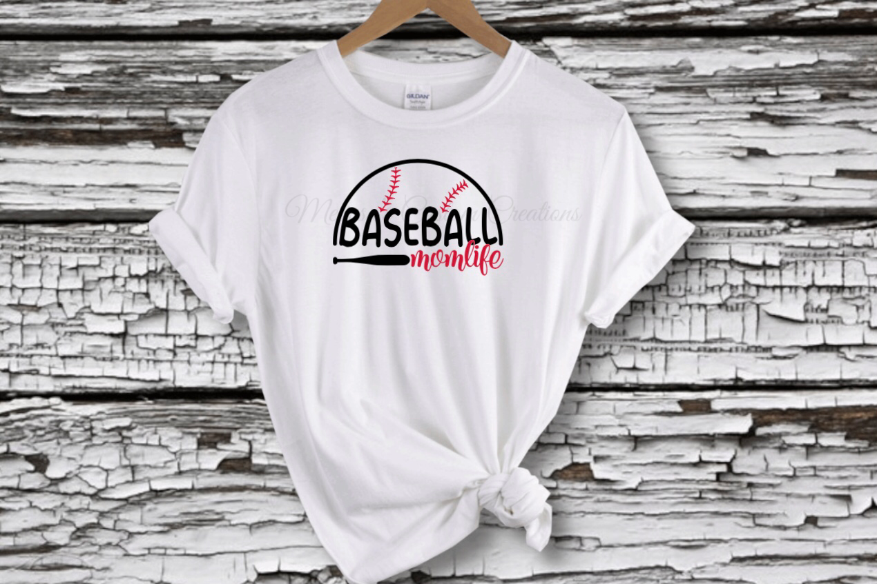 Baseball Mom Life T-Shirt