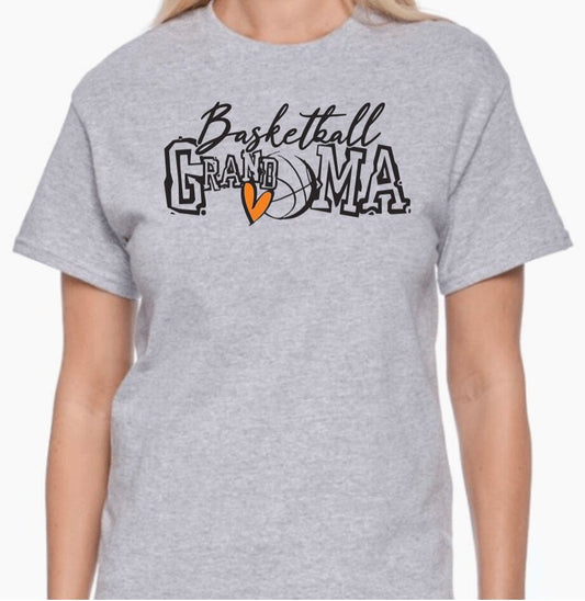 Basketball Grandma T-Shirt