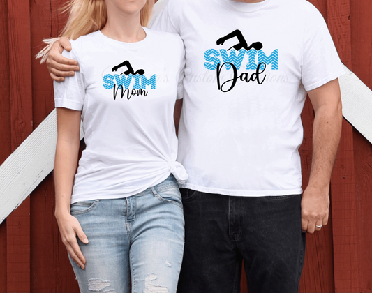 Swim Mom/Dad T-Shirt