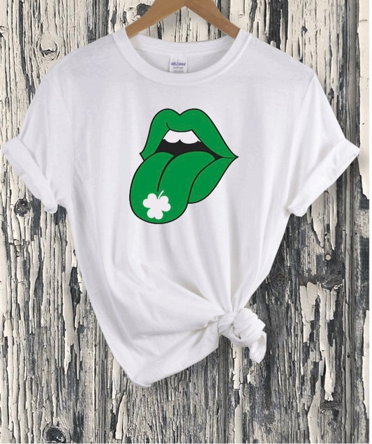 St. Patrick's Day Tongue T-Shirt