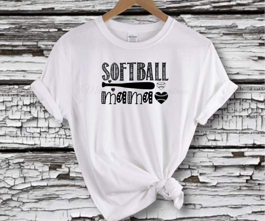 Softball Mama T-Shirt