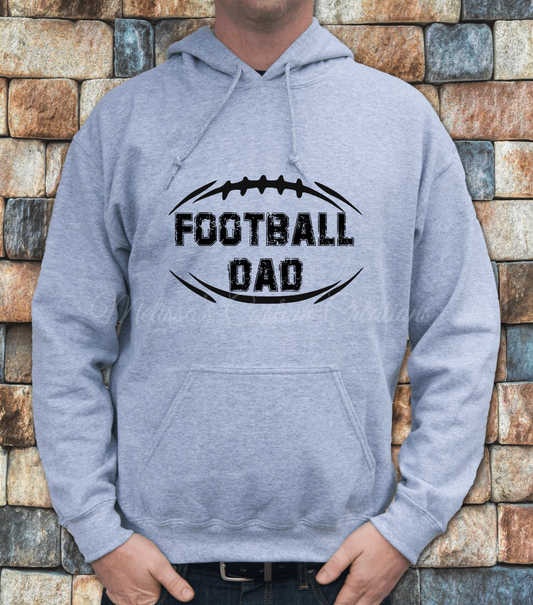 Football Dad Hooded Sweatshirt