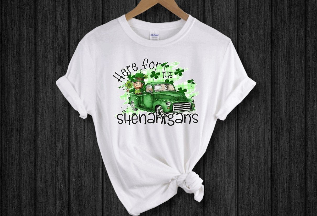 Here for the Shenanigans T-Shirt
