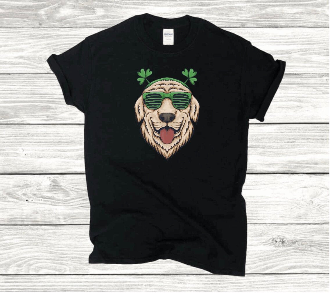St. Patrick's Day Dog T-Shirt
