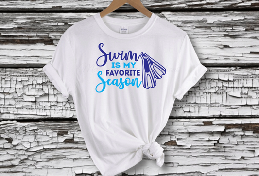 "Swim is My Favorite Season" T-Shirt