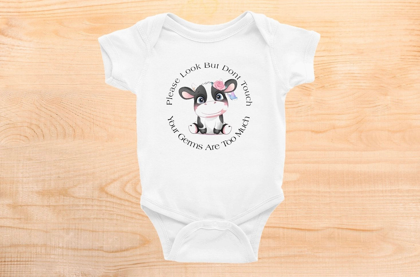 "Please Look but don't touch" Bodysuit