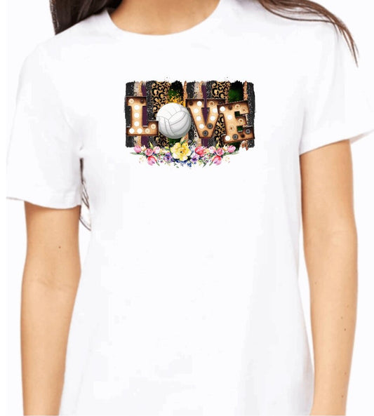 Volleyball LOVE T-Shirt