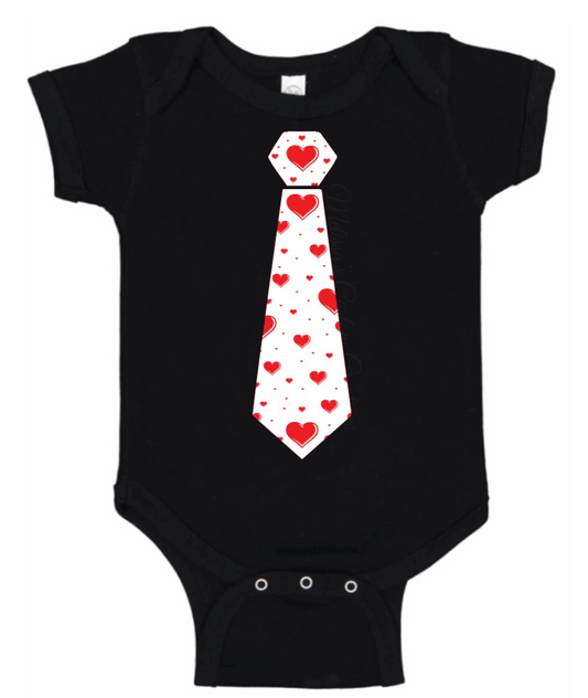 Valentine's Day Tie T-Shirt