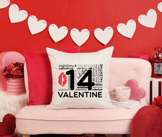 Valentine's Day Pillow Cover