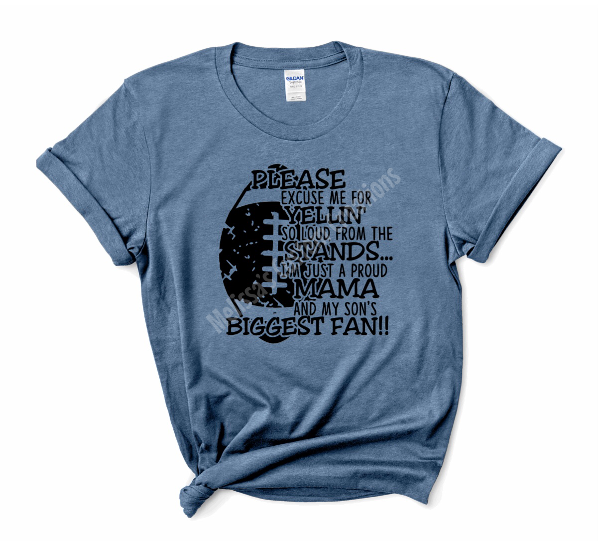 Please Excuse Me For Yellin', Proud Mama T-Shirt (Choose Your Colors)