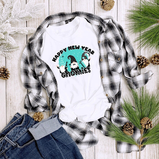Happy New Year Gnomies T-Shirt