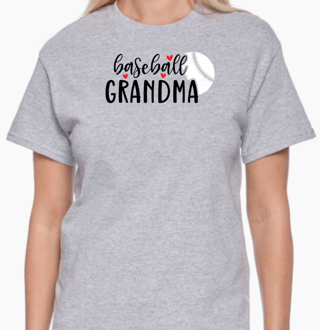 Baseball Grandma T-Shirt