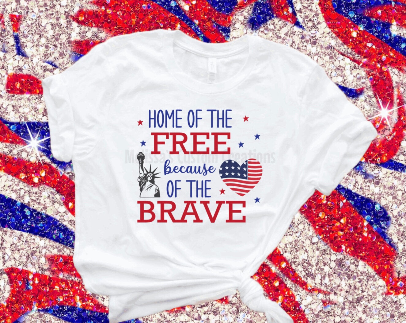Home of the Free because of the Brave T-Shirt