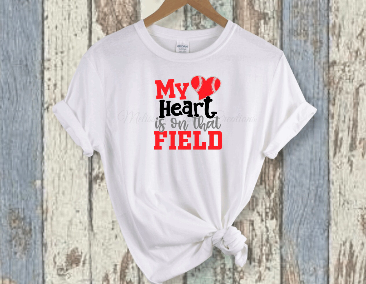 My Heart Is On That Field T-Shirt