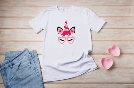 Valentine's Day Unicorn T-Shirt