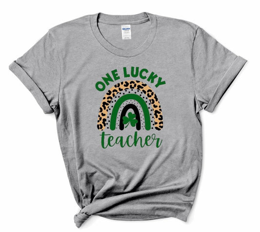 One Lucky Teacher T-Shirt