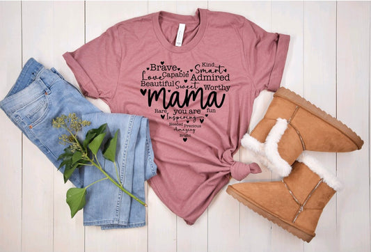 Mama Heart T-Shirt