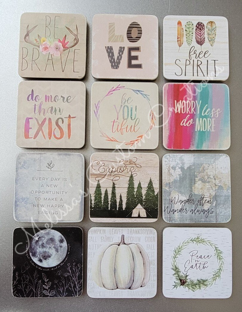 Be Brave Collection Magnets