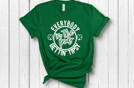 Everybody in the Pub Gettin' Tipsy T-Shirt