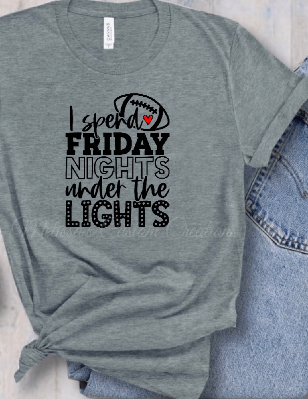 "I spend Friday Nights Under the Lights" T-Shirt