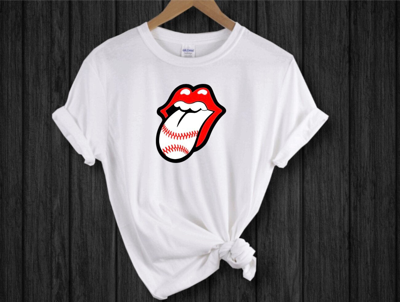 Baseball Tongue T-Shirt