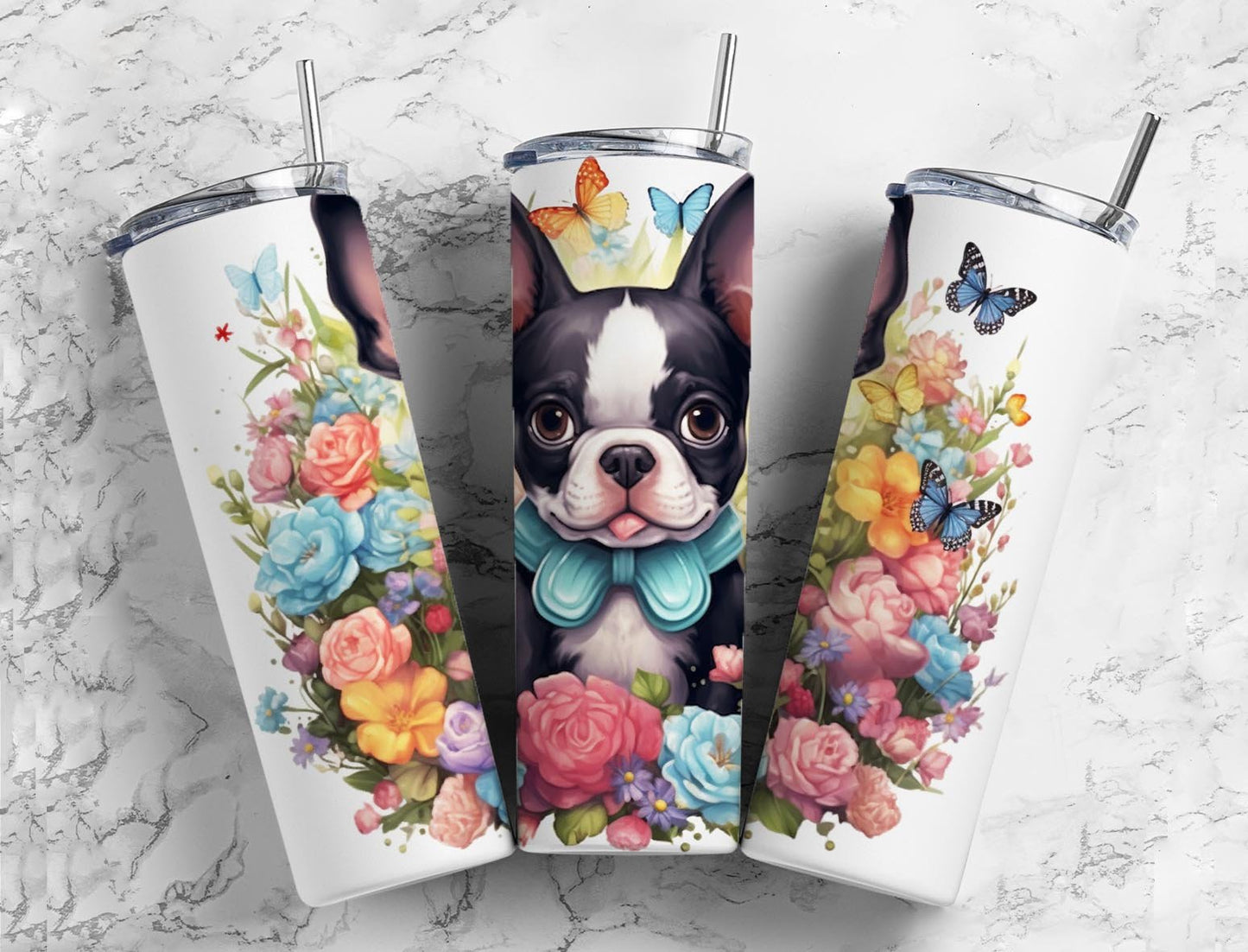 Boston Terrier Tumbler