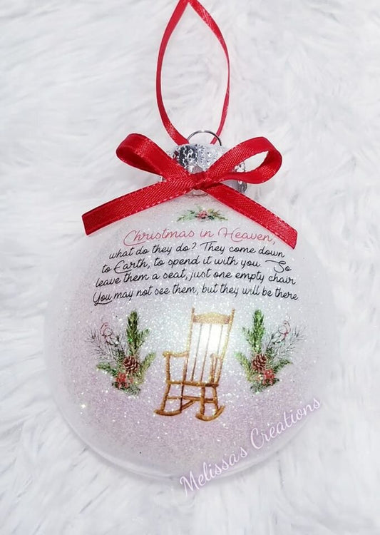 Christmas in Heaven Ornament