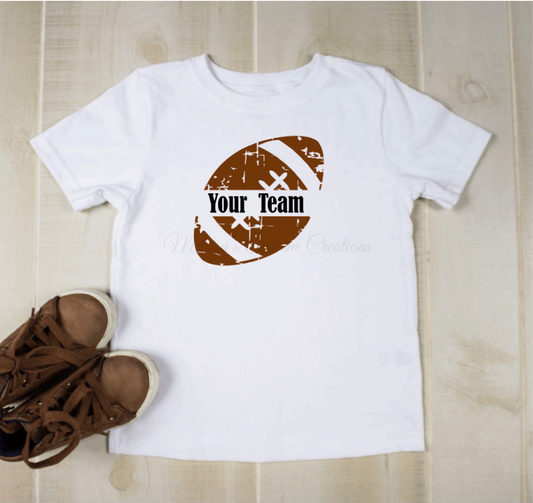 Personalized Football T-Shirt