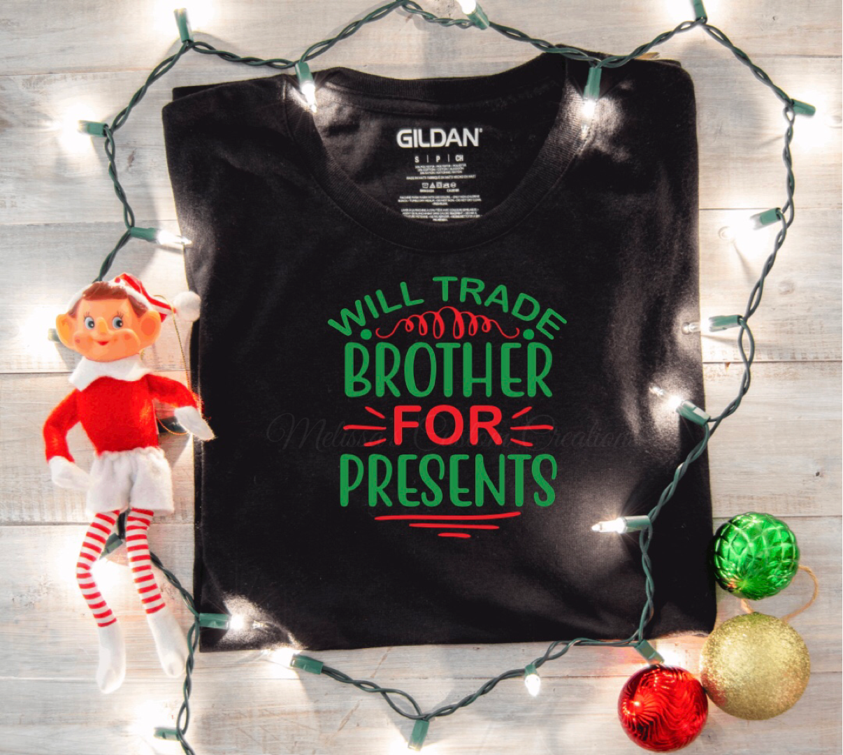 "Will Trade Brother For Presents" T-Shirt