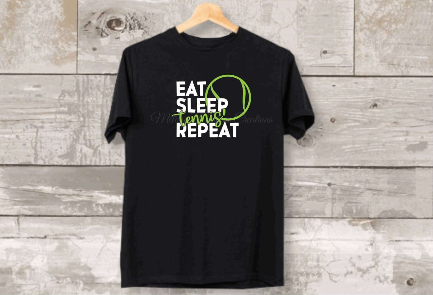 "Eat, Sleep, Tennis, Repeat" T-Shirt