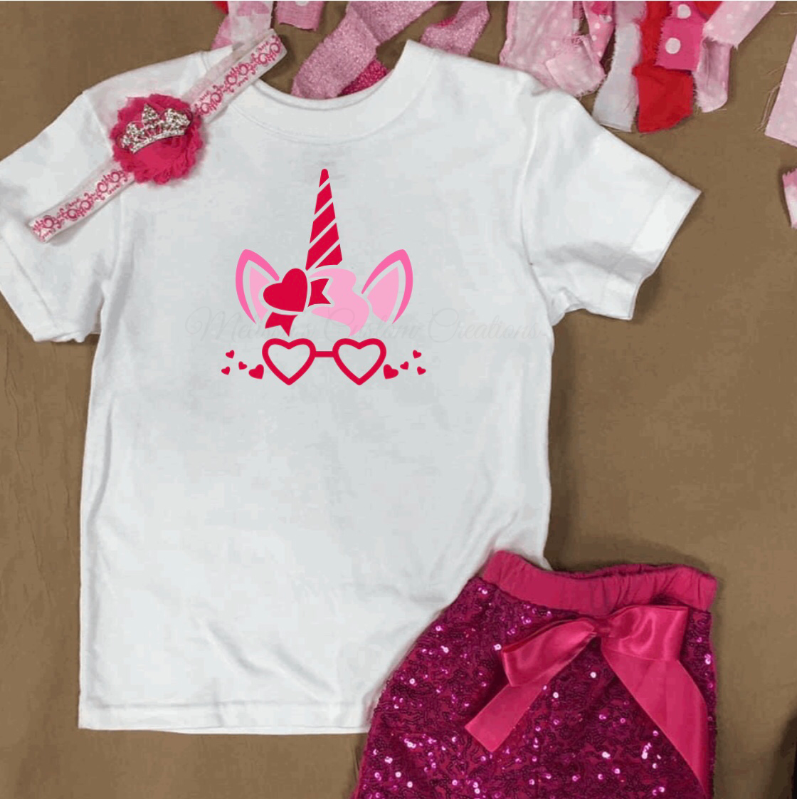 Valentine's Day Unicorn T-Shirt