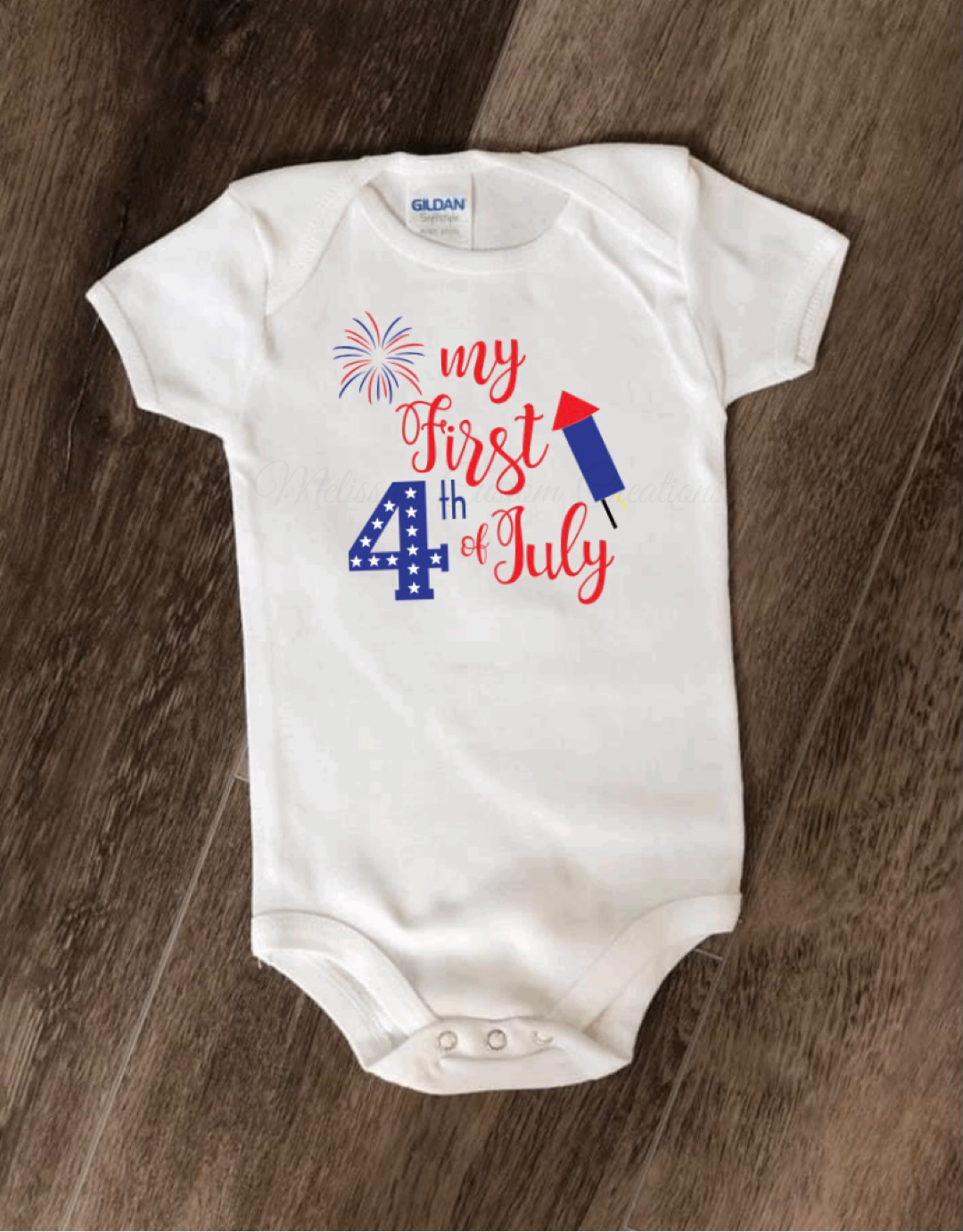 "My First 4th of July" Bodysuit