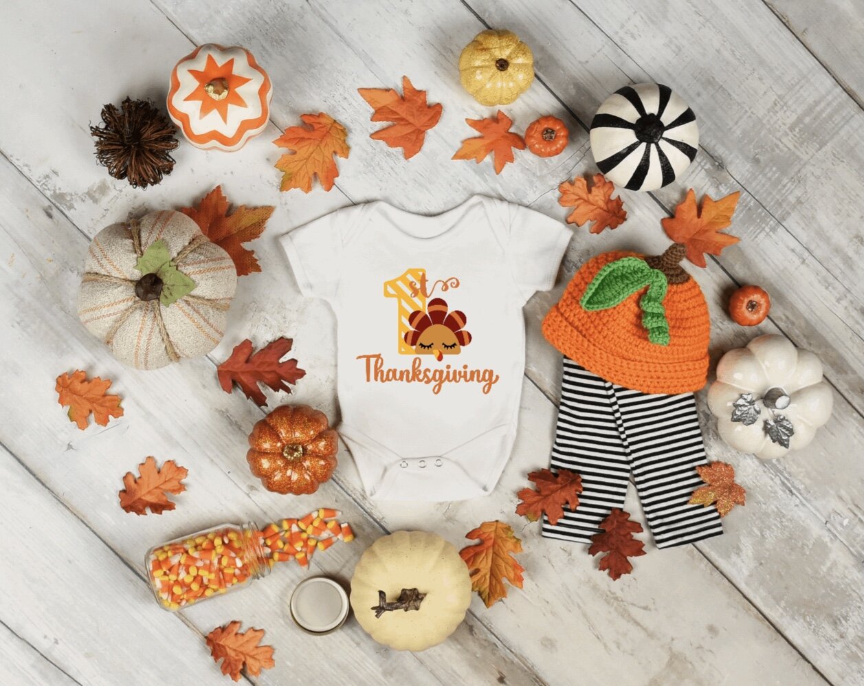 1st Thanksgiving Bodysuit