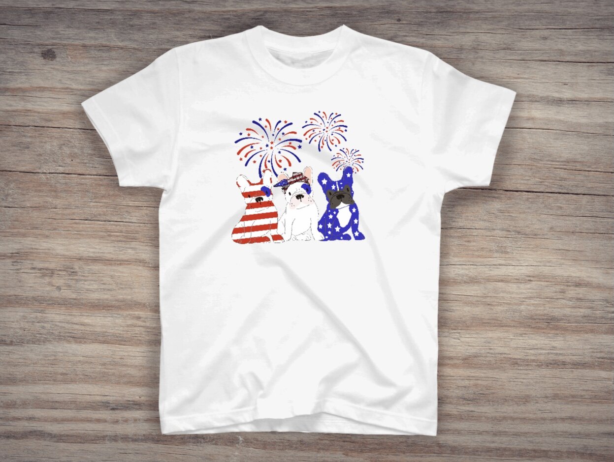 Patriotic Dogs T-Shirt