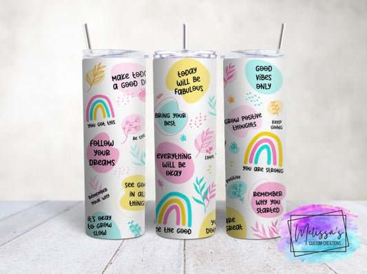 Mental Health Motivational Tumbler