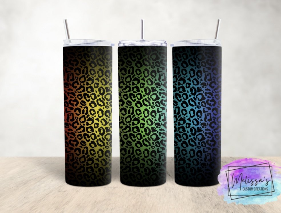 Leopard Tumbler (3 colors to choose from)