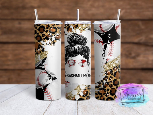 Baseball Mom Tumbler