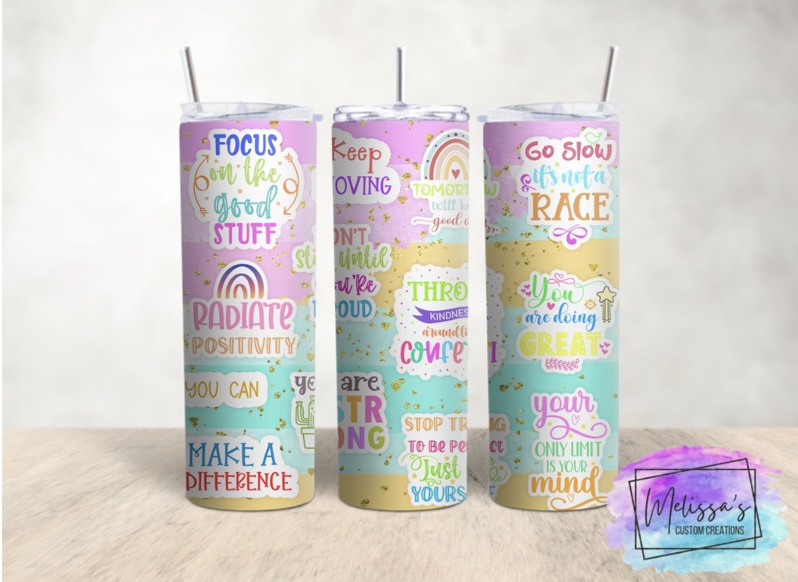 Daily Affirmations Tumbler