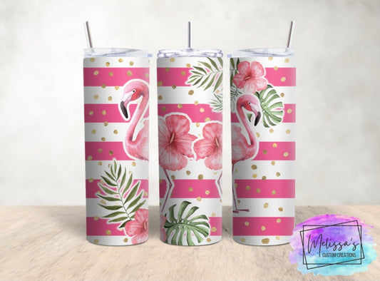 Pink Flamingo Tumbler