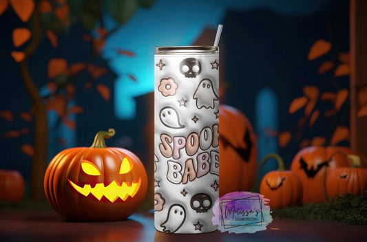 Spooky Babe Tumbler