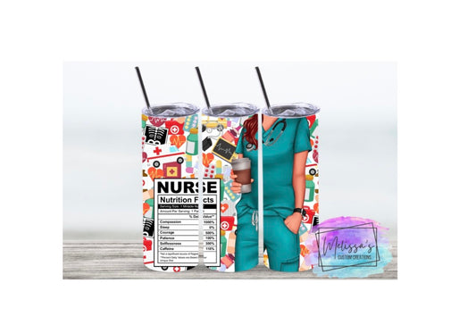 Female Nurse Tumbler