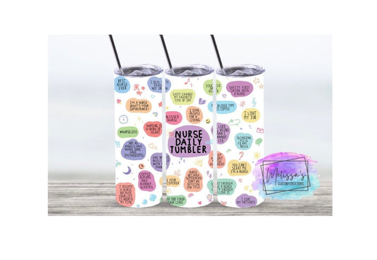 Nurse Daily Tumbler