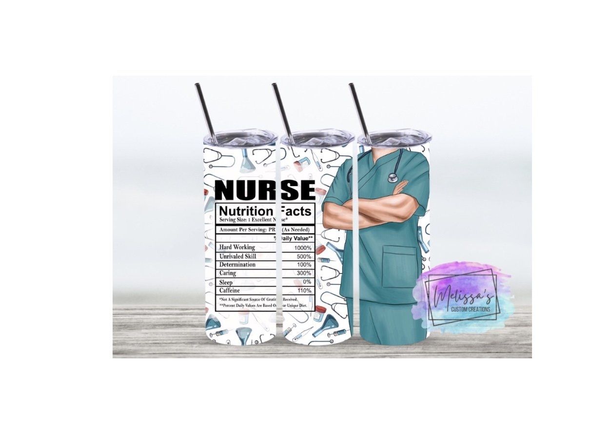 Male Nurse Tumbler