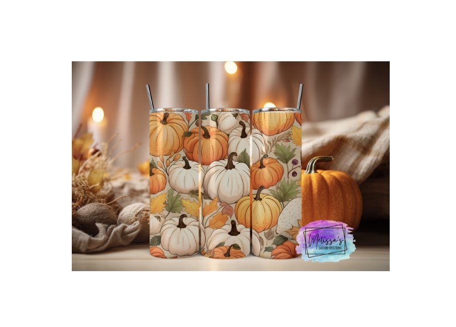 Fall Pumpkins Tumbler