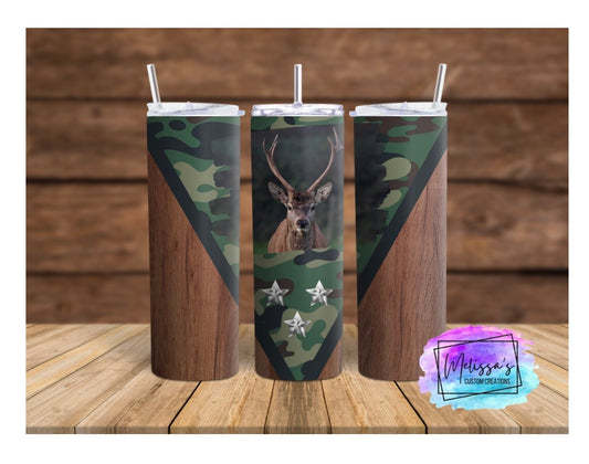 Deer Camo Tumbler