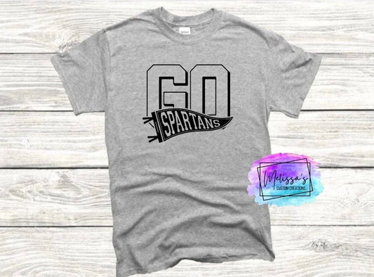 Go Spartans T-Shirt