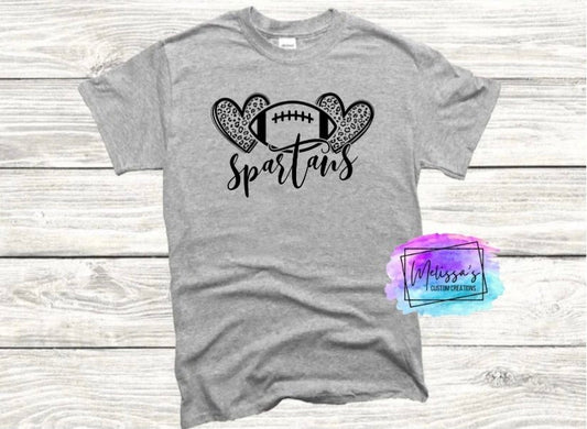 Spartans Football T-Shirt