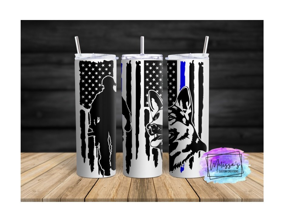 Police/K9 Tumbler