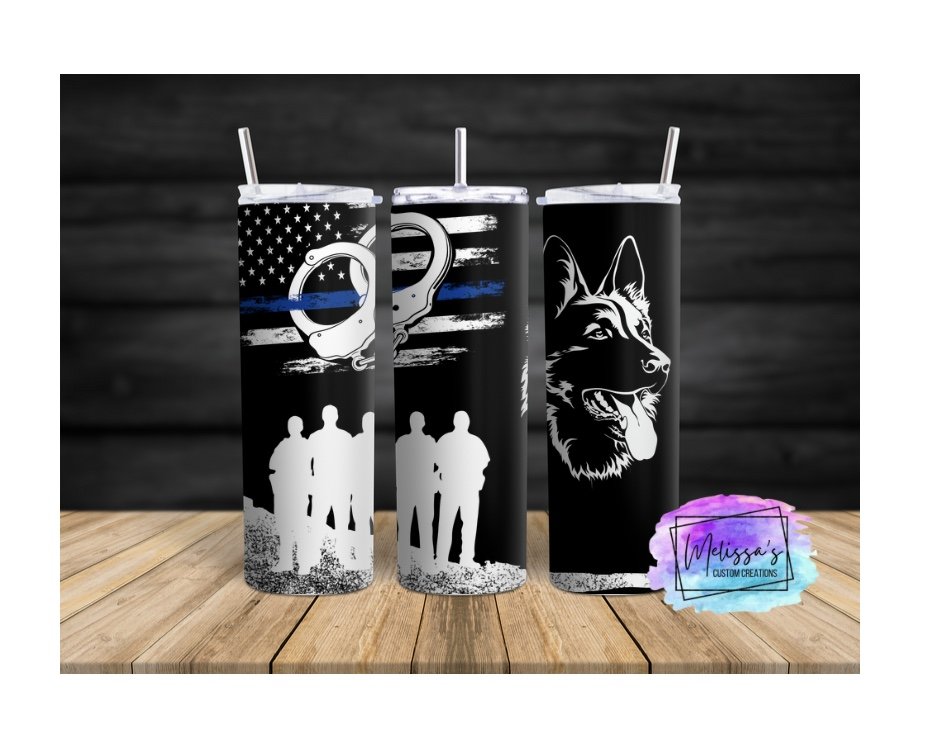 Police/K9 Tumbler